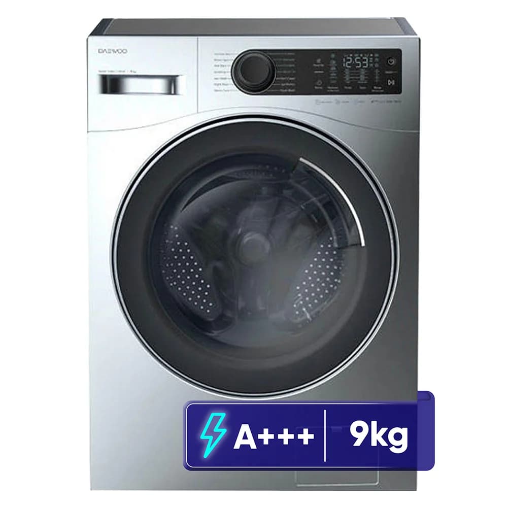 ماشین لباسشویی 9 کیلویی دوو مدل LM-990S با فناوری بخارشوی و اتصال اینترنت