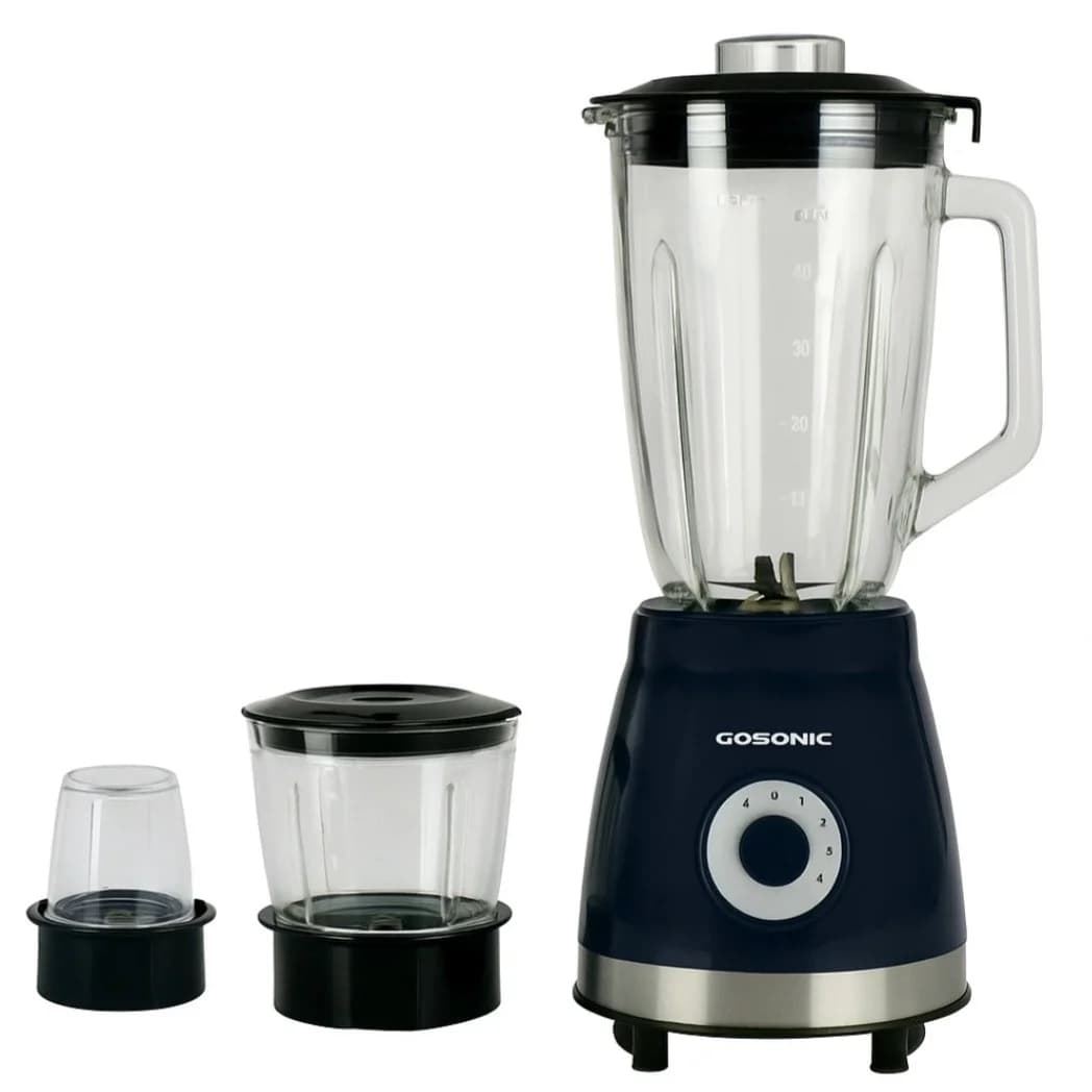 مخلوط کن و آسیاب کن گوسونیک مدل GSB 4600 با پارچ شیشه‌ای 1.5 لیتری