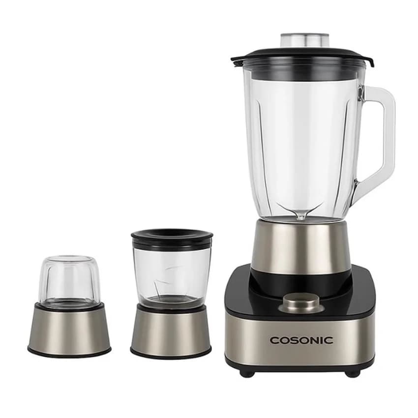 مخلوط کن و آسیاب کن گوسونیک مدل GSB-6600 با توان 600 وات و پارچ شیشه‌ای
