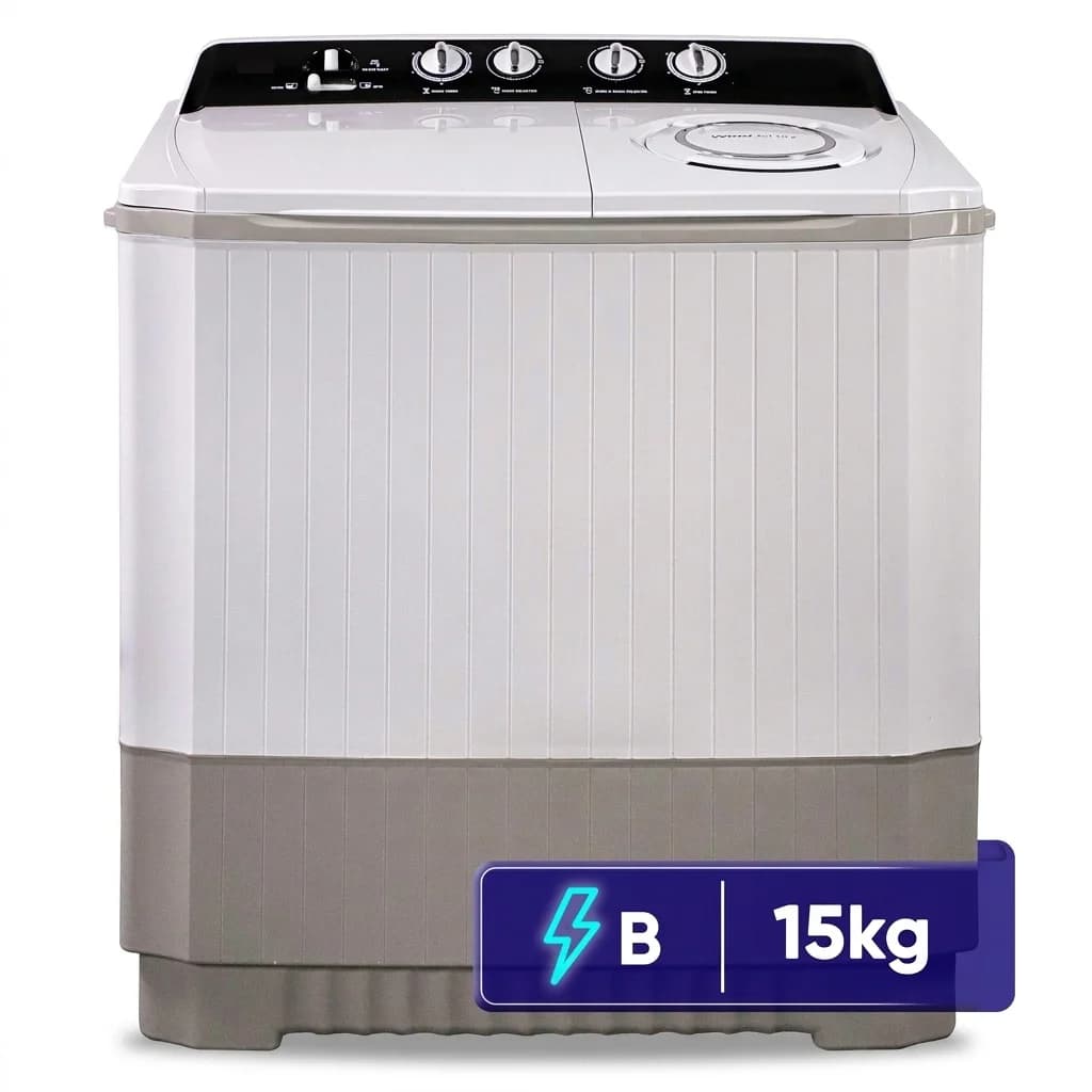 ماشین لباسشویی نیمه‌اتوماتیک فریدولین مدل SWT150 با ظرفیت ۱۵ کیلوگرم