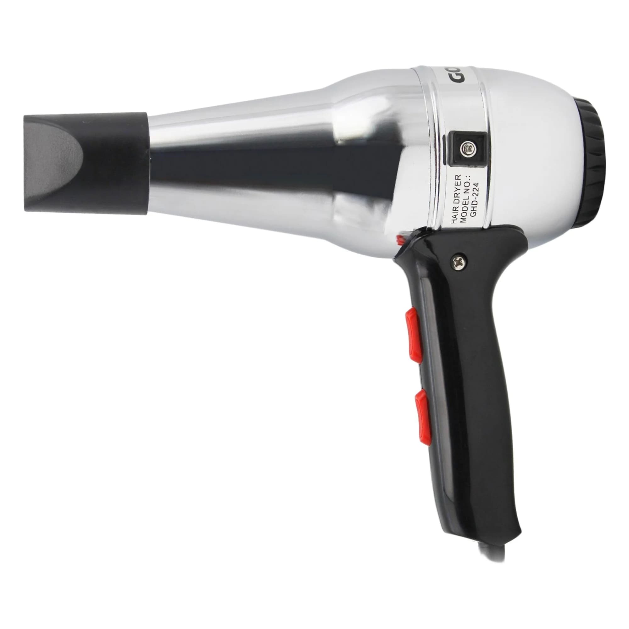 سشوار خانگی 1600 وات گوسونیک مدل GHD-224 با المنت سرامیک و فناوری یون
